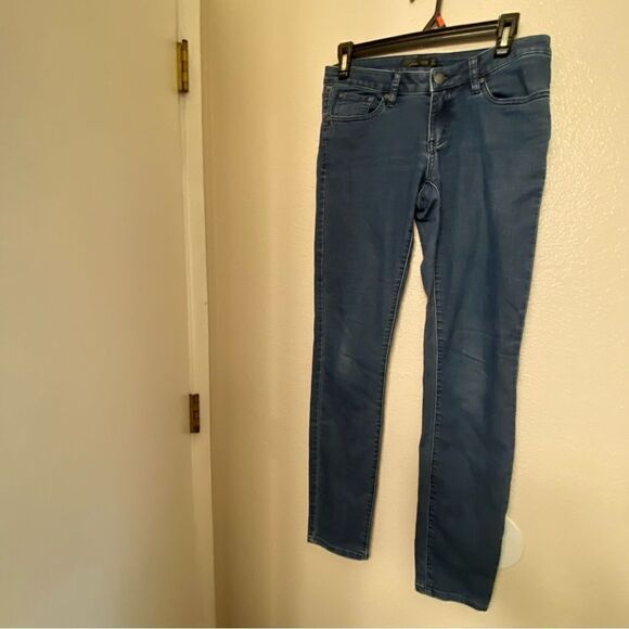 Prana Women's blue Kara low rise skinny jeans organic cotton blend 2/26 - Picture 2 of 11